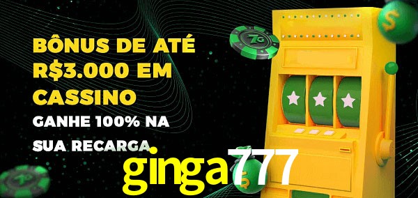 ginga777 melhor bônus de depósito